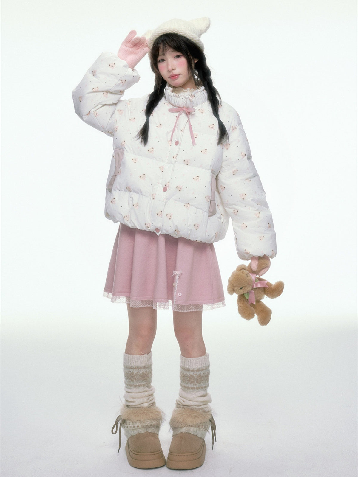 BIBIBENCY - White 90% White Duck Down Puffer Jacket