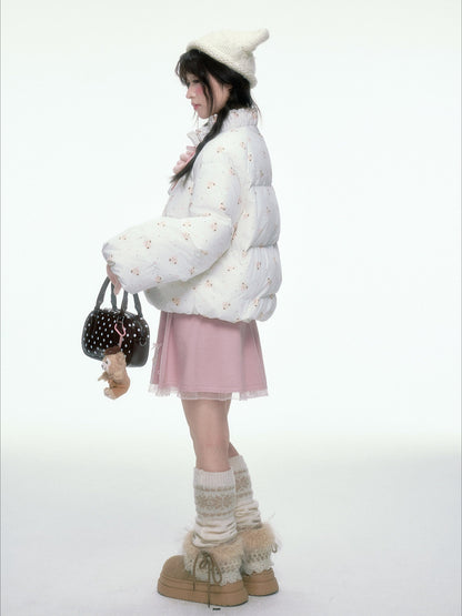 BIBIBENCY - White 90% White Duck Down Puffer Jacket