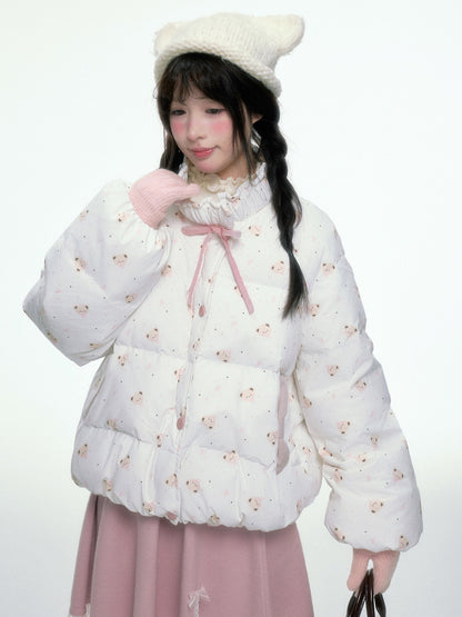 BIBIBENCY - White 90% White Duck Down Puffer Jacket