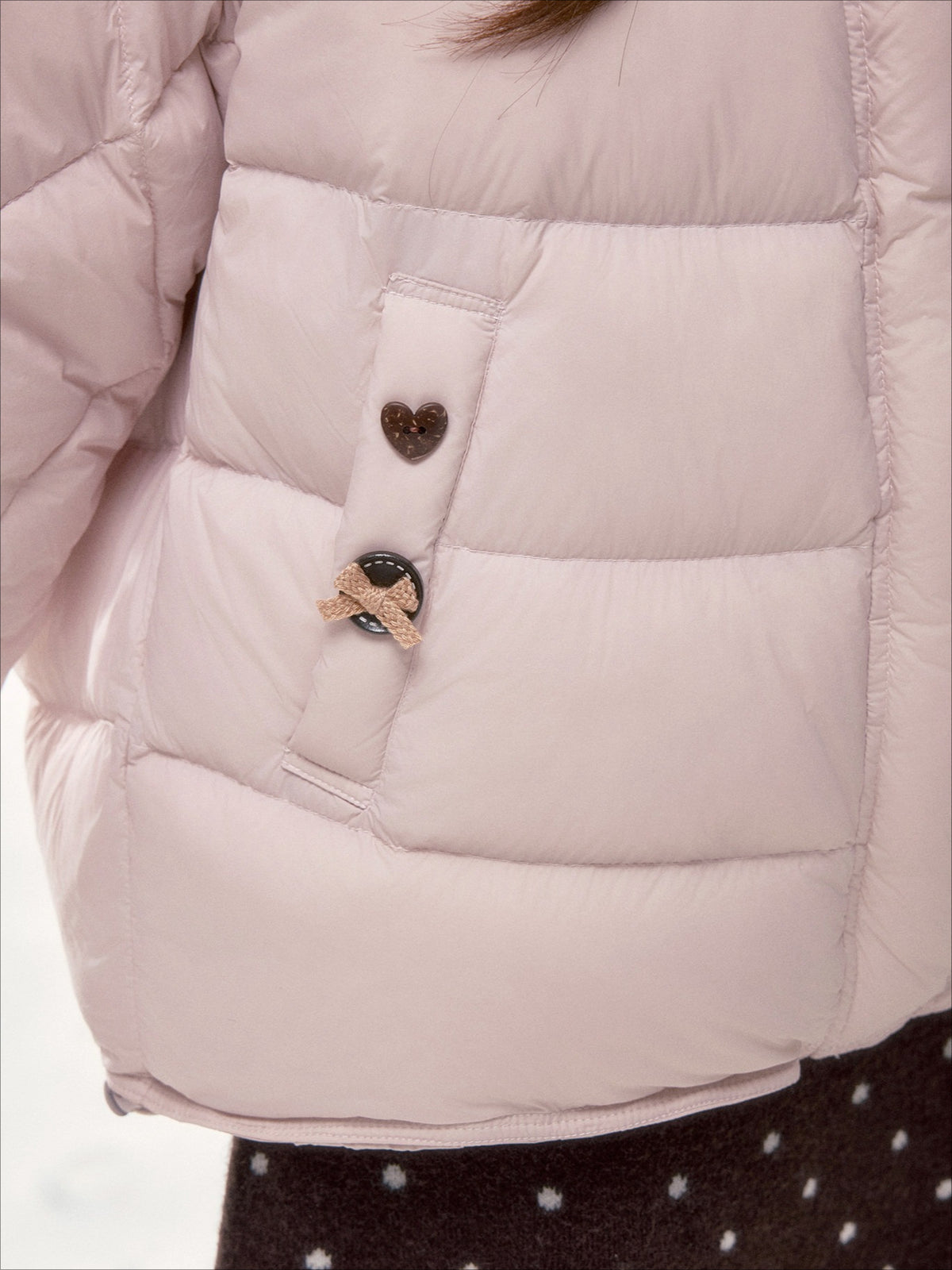 BIBIBENCY - Pink 90% Duck Down Puffer Jacket