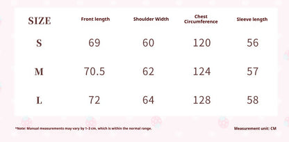 KYOUKO - White & Pink My Melody Fuzzy Collar Ribbon Hoodie
