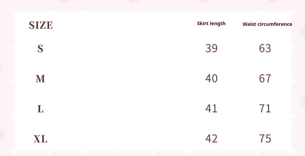 KYOUKO - My Melody Cream Argyle Off-Shoulder Sweater and Cocoa Maid Skirt Set