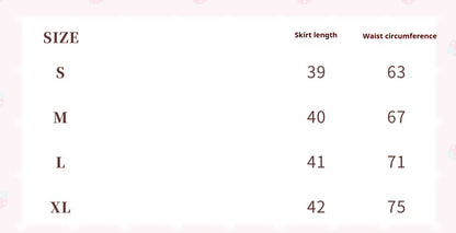 KYOUKO - My Melody Cream Argyle Off-Shoulder Sweater and Cocoa Maid Skirt Set
