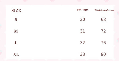 KYOUKO - My Melody Pink High-Neck Cable-Knit Sweater and Lace Tiered Skirt Set