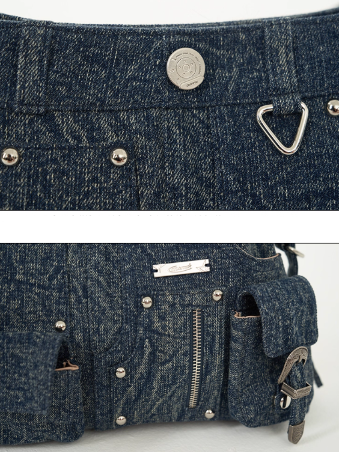 MAMC - Retro Washed Denim Bag