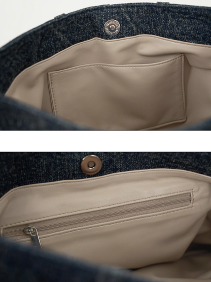 MAMC - Retro Washed Denim Bag
