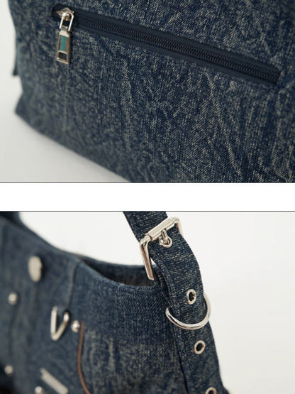 MAMC - Retro Washed Denim Bag
