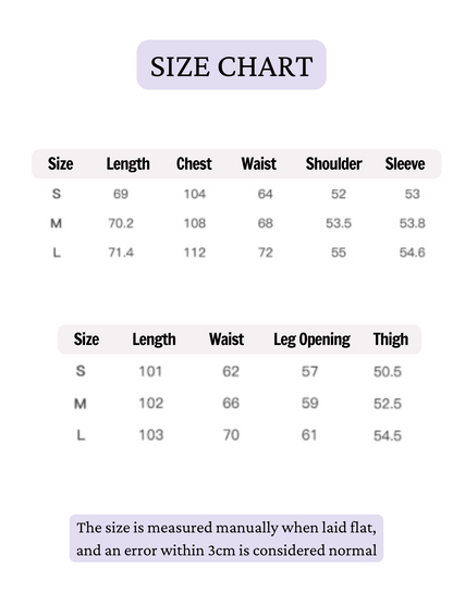 "晨间漫步" Morning Stroll Knit Set – Faux-Layered Top & Flared Yoga Pants