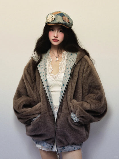 1P - "Floral Dream" Reversible Jacket Jacket
