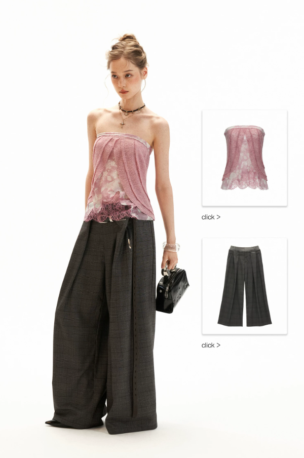 Blush Pink Phoenix Paisley Scarf-Hem Cami Top