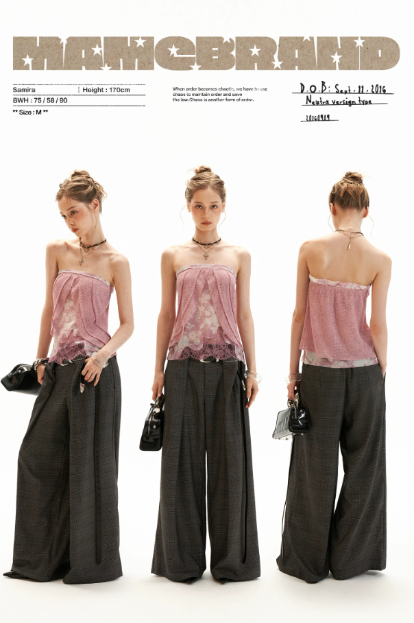 Blush Pink Phoenix Paisley Scarf-Hem Cami Top