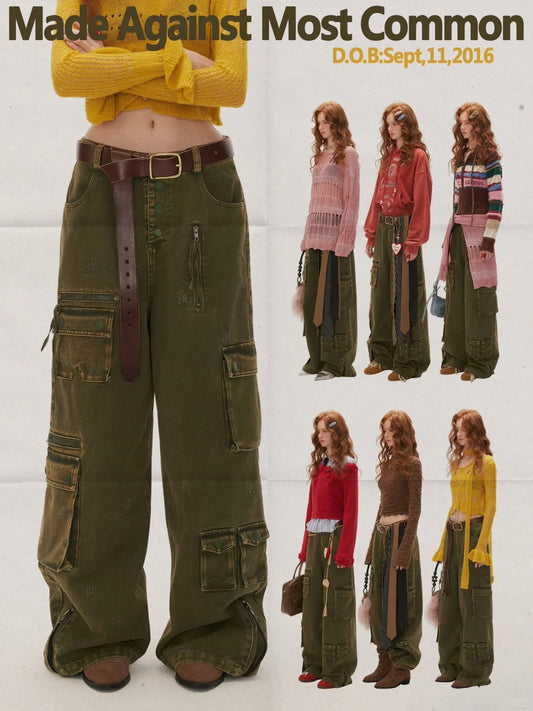 MAMC - Multi-Pocket Army Green Pants