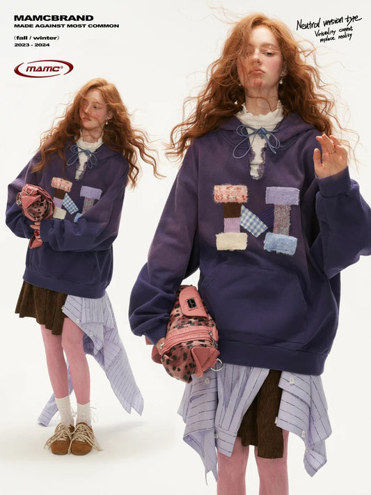 MAMC - Logo Gradient Purple Hoodie