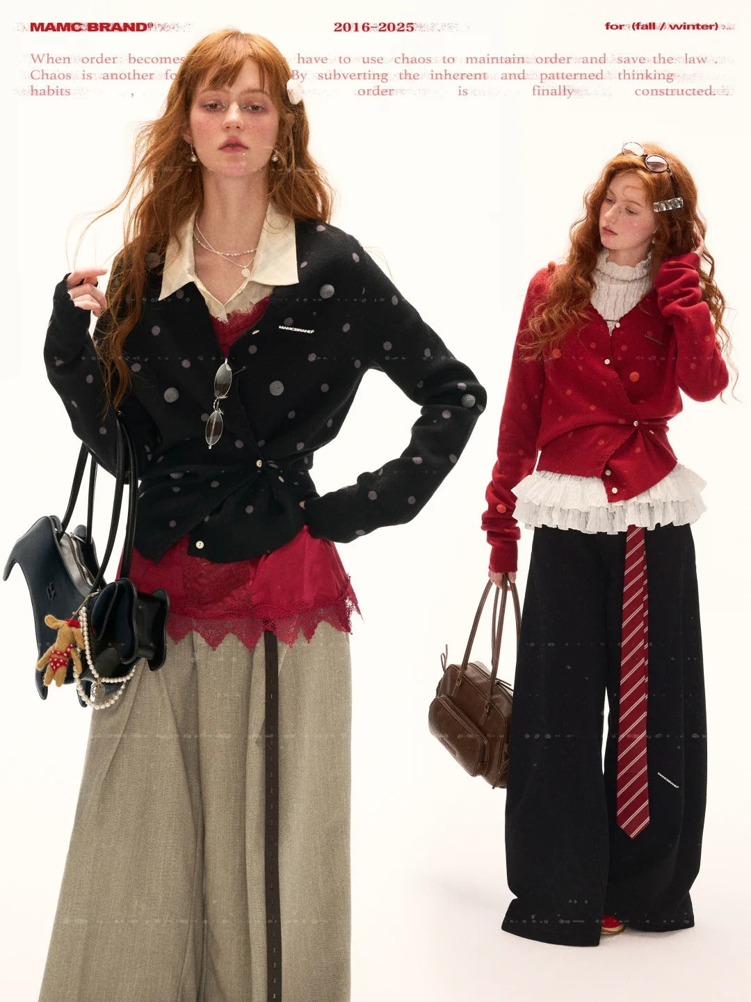 MAMC - Orbit Dot Knit Cardigan