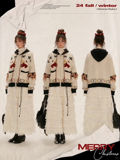 MAMC - "Joy, Peace, And Love" Cardigan