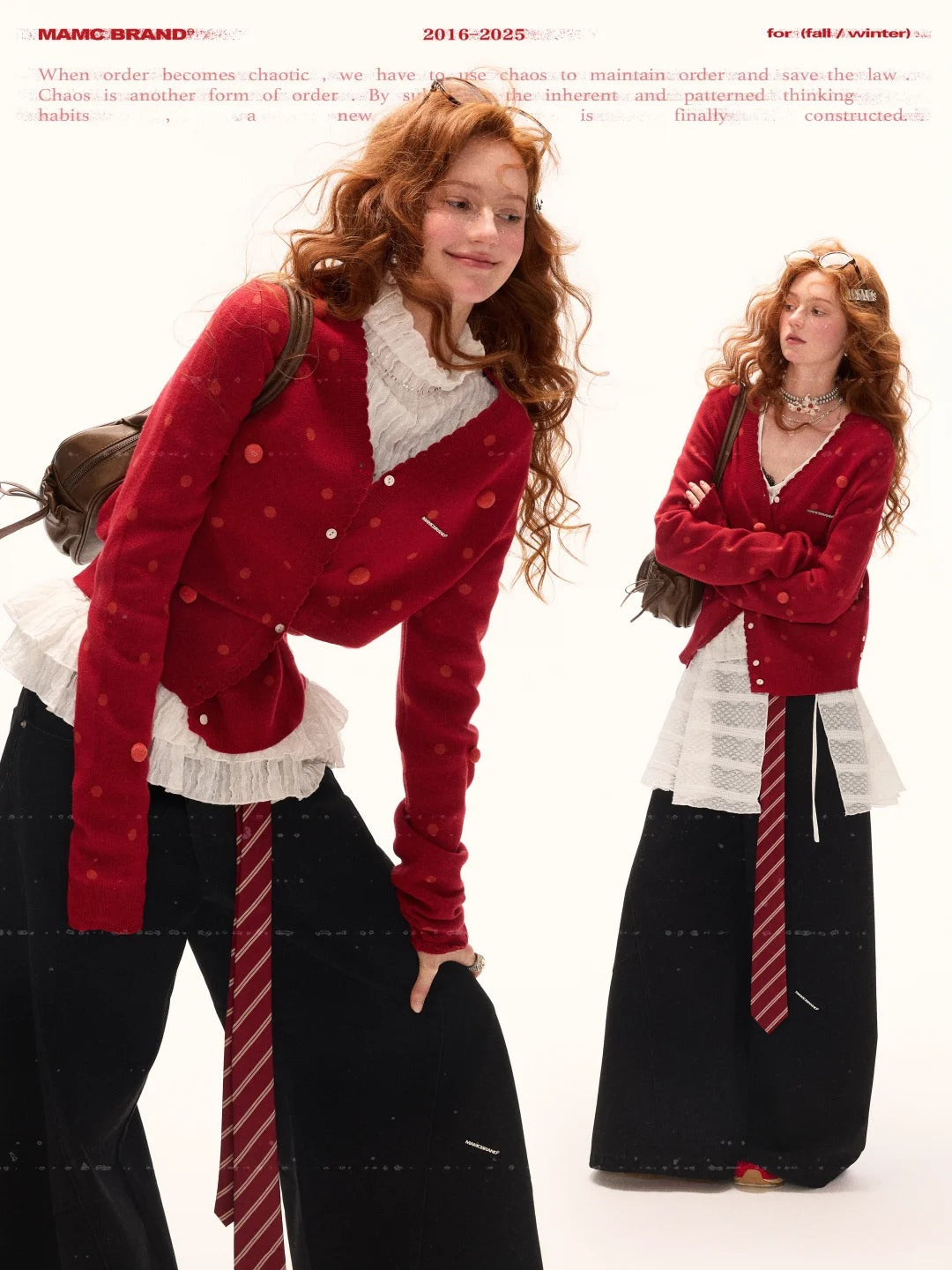 MAMC - Orbit Dot Knit Cardigan