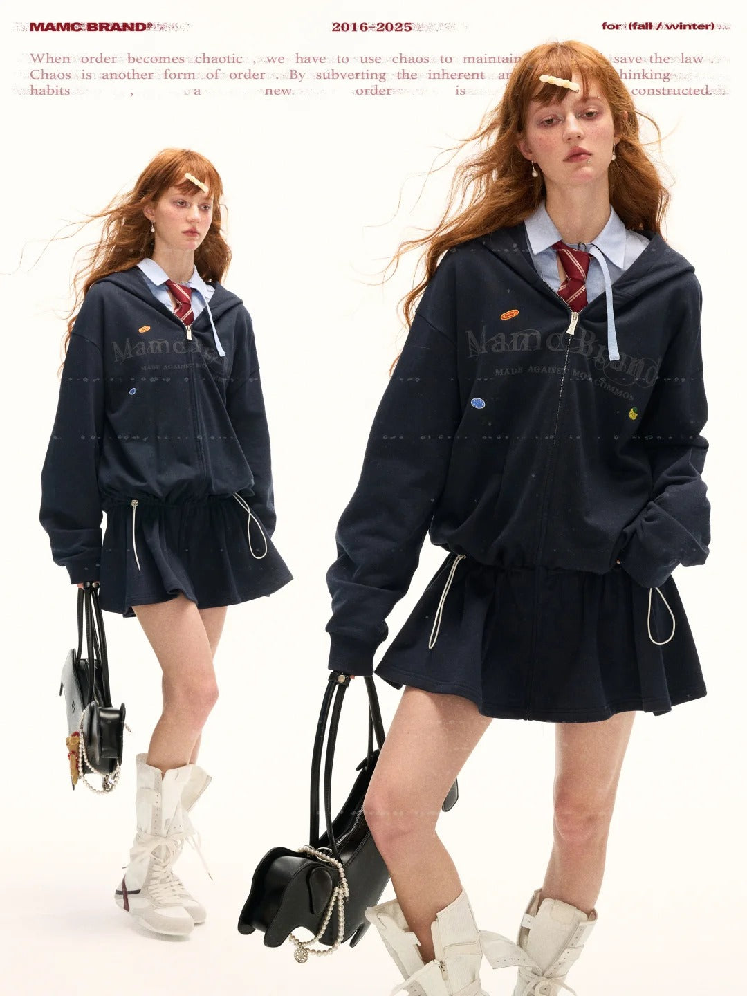 MAMC - “Afterglow” Hoodie Dress