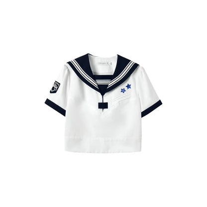"Evening Star" Classic Sailor Uniform Collection (Sailor Blouse / Pleated Mini Skirt / Pleated Midi Skirt / Sailor Scarf)