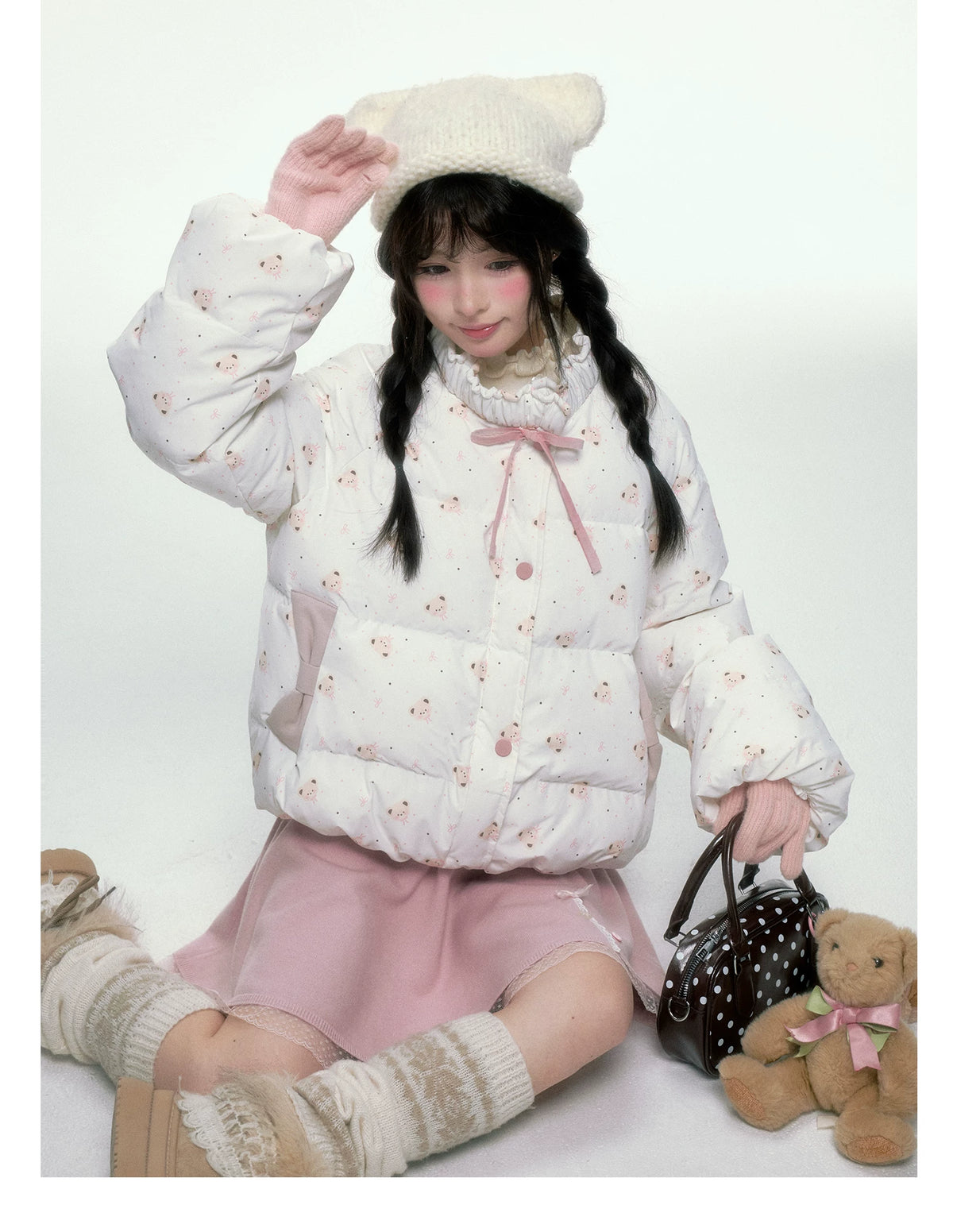 BIBIBENCY - White 90% White Duck Down Puffer Jacket