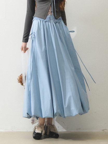 "微风轻抚过" Breezy Whisper Cloud Skirt