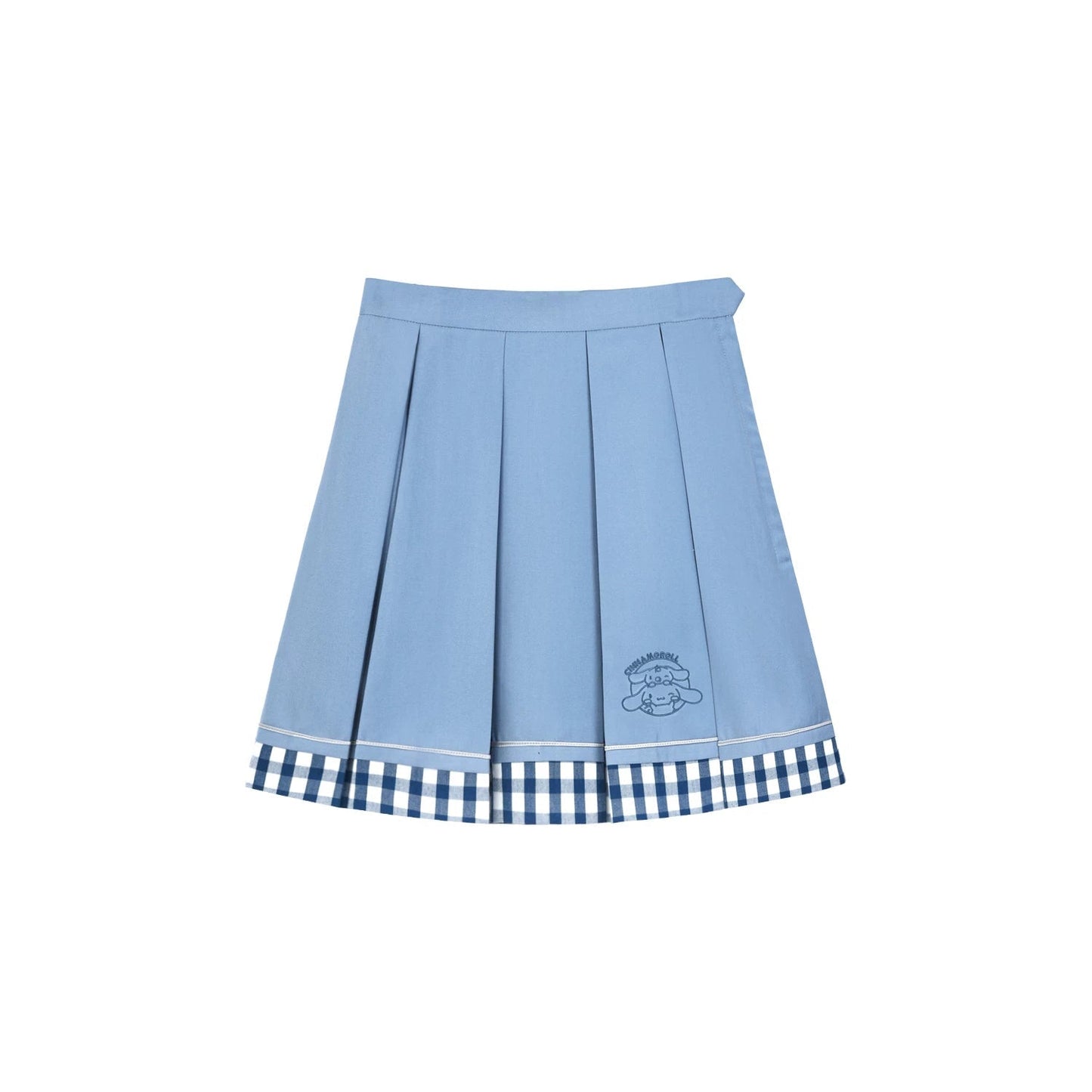 "Blue Heart Campus" Polka Dot Polo Collection (Polo Shirt / Pleated Skirt / Shorts)