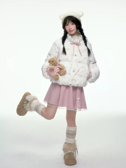 BIBIBENCY - White 90% White Duck Down Puffer Jacket