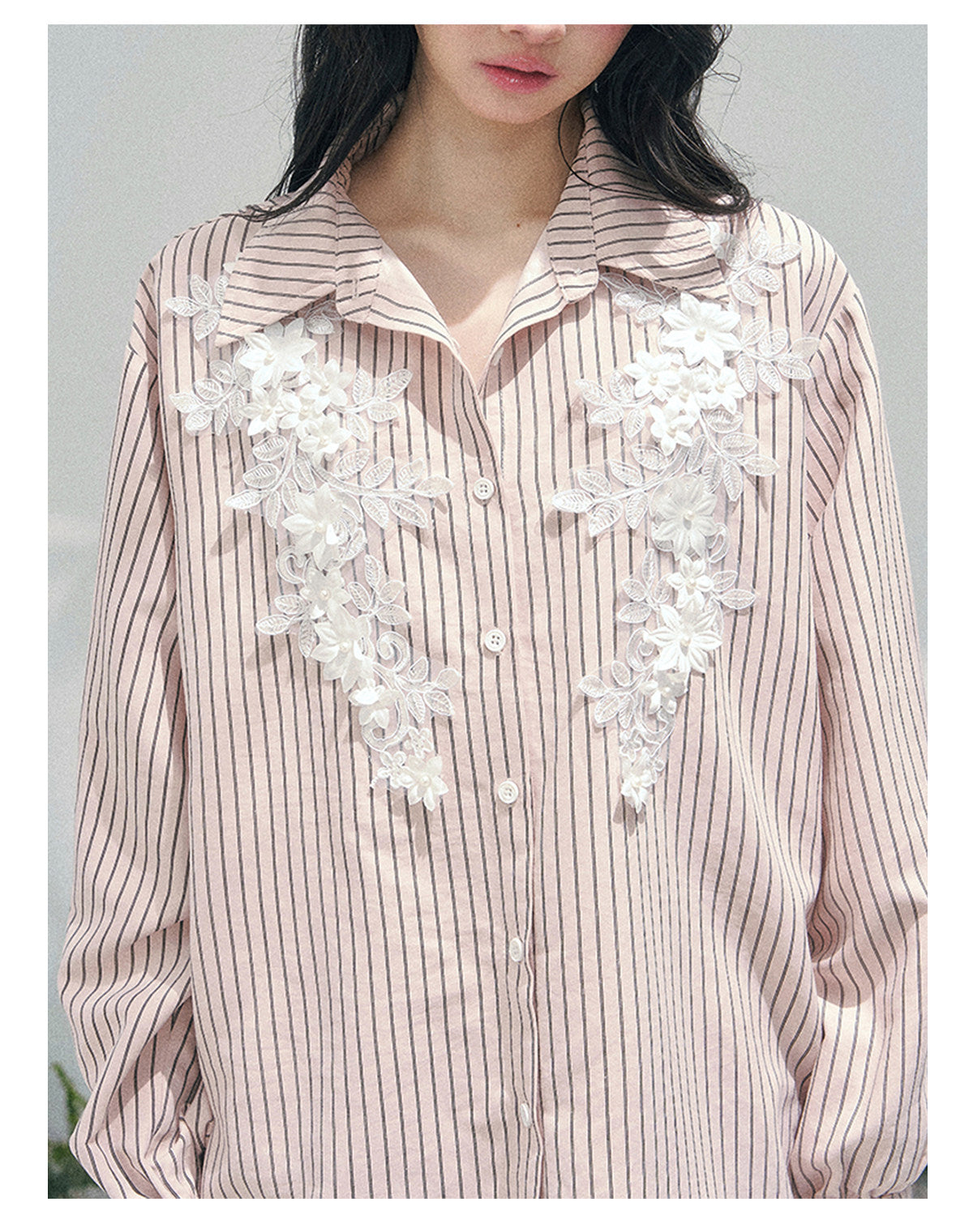 少也眼 "Pink Cloud Reverie" Cinnamon Pink Lace Sweet Two-Piece Skirt Set 563856385