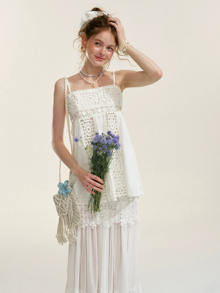 Korean Lace Camisole Tank Top