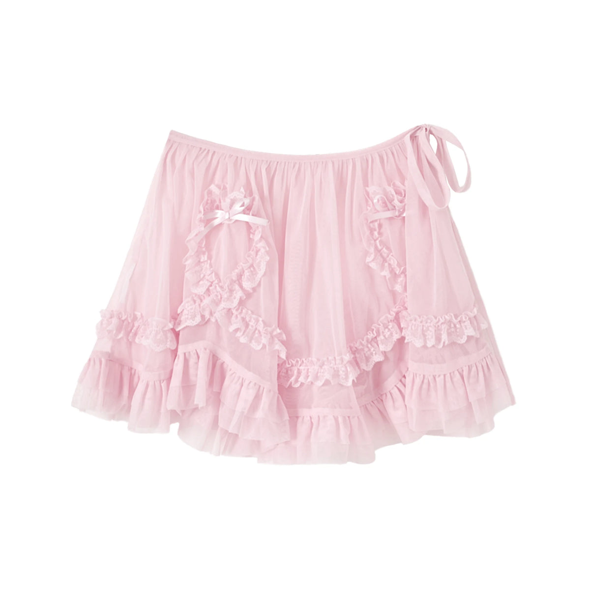 “Pink Dollcore” Pink My Melody Layered Lolita Girl Set