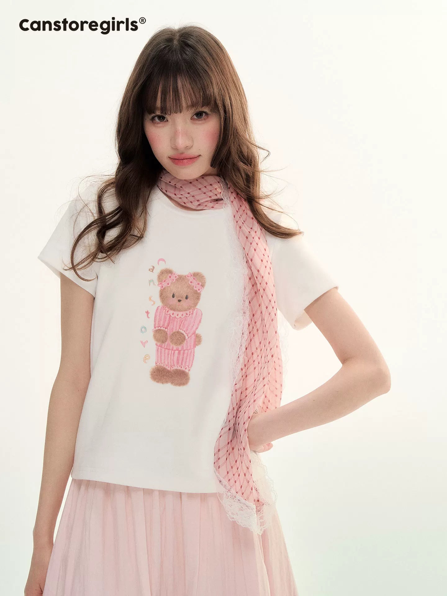 "Bear Pajama Party" Teddy Knit Tee LL2026036