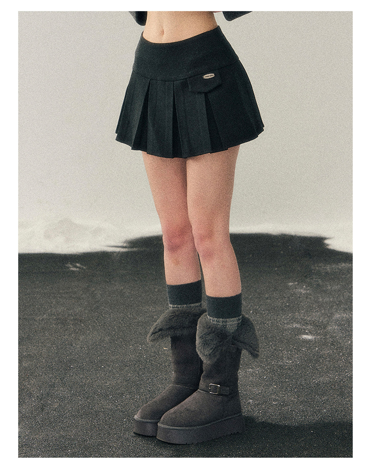 少也眼 "Afterglow of Fireworks" Hepburn-Style Winter Set