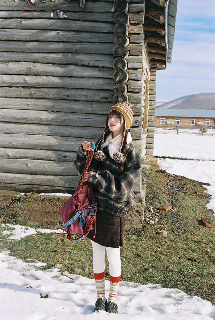 Zzouu - Melaleuca Plaid Coat