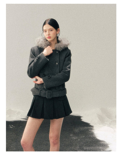 少也眼 "Afterglow of Fireworks" Hepburn-Style Winter Set