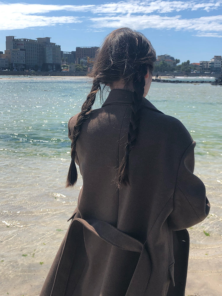 Zzouu - Maillard Style Temperament Coat