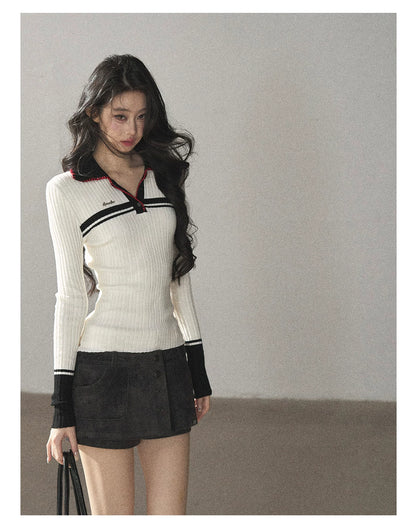 AOMALM - "Among the Oak Trees" Sophisticated Gray Faux Suede Skort