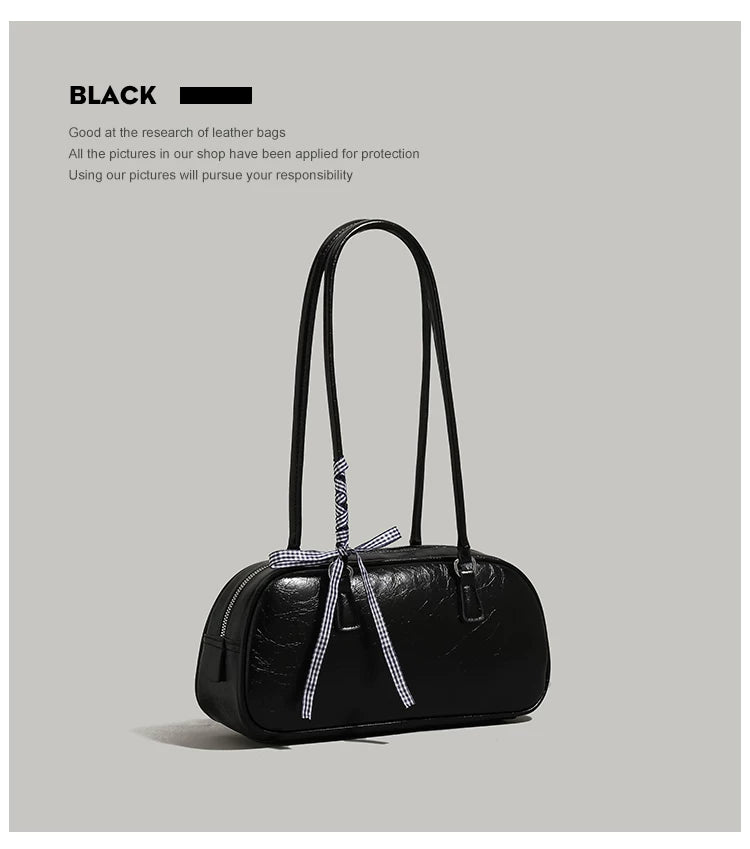 "Silver Siren" Shoulder Bag (Silver / Black / White / Pale Yellow)