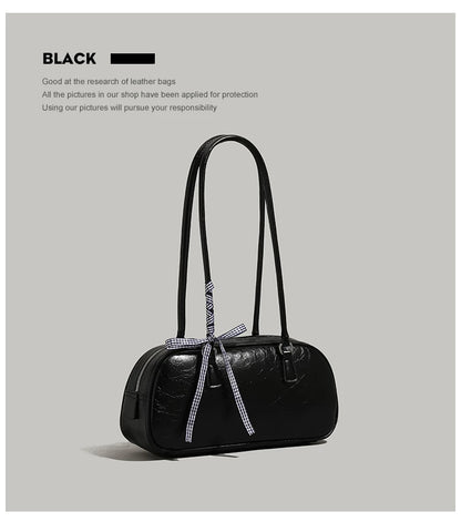 "Silver Siren" Shoulder Bag (Silver / Black / White / Pale Yellow)