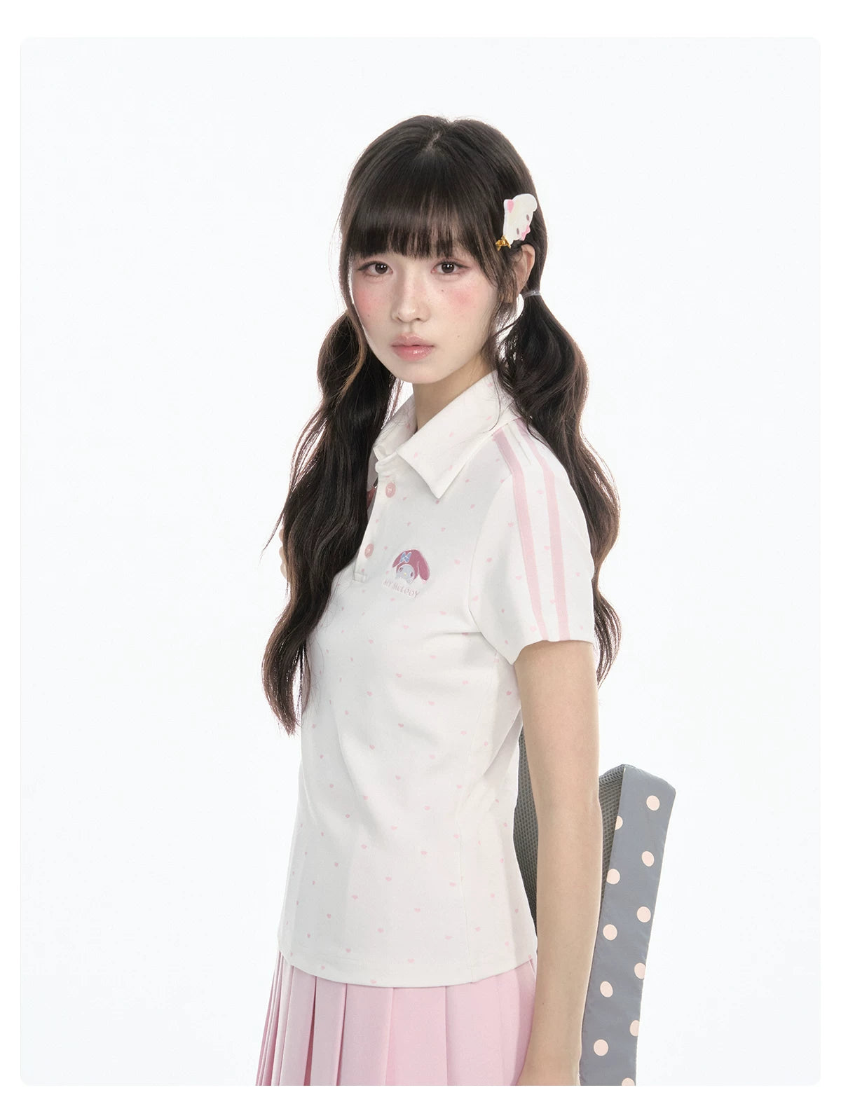 "Pink Ocean Dream" Summer Campus Collection (Shirt/ Shorts/ Skirt/ Jacket)