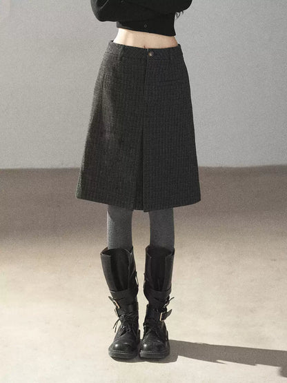 AOMALM - Paris Gray 3D Flower Knit Cardigan