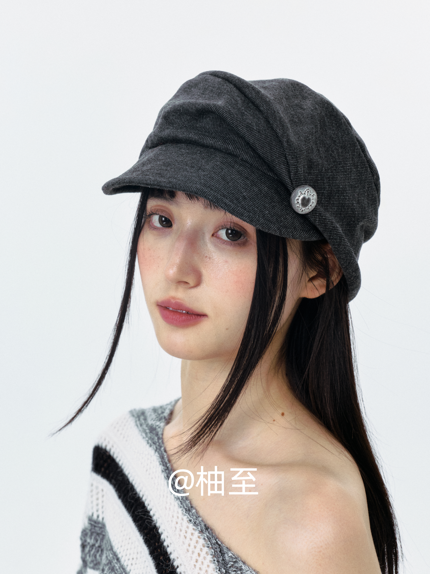 Korean Slouchy Newsboy Cap – Casual Street Style Baker Boy Hat