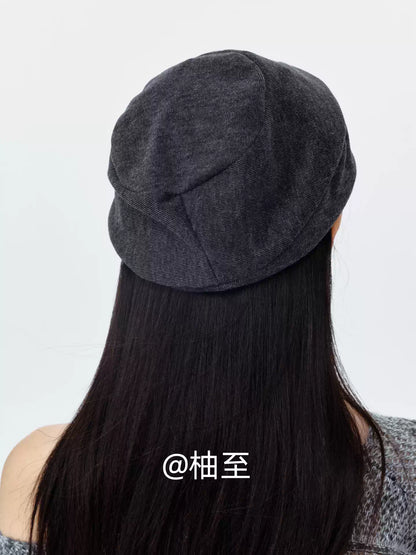 Korean Slouchy Newsboy Cap – Casual Street Style Baker Boy Hat