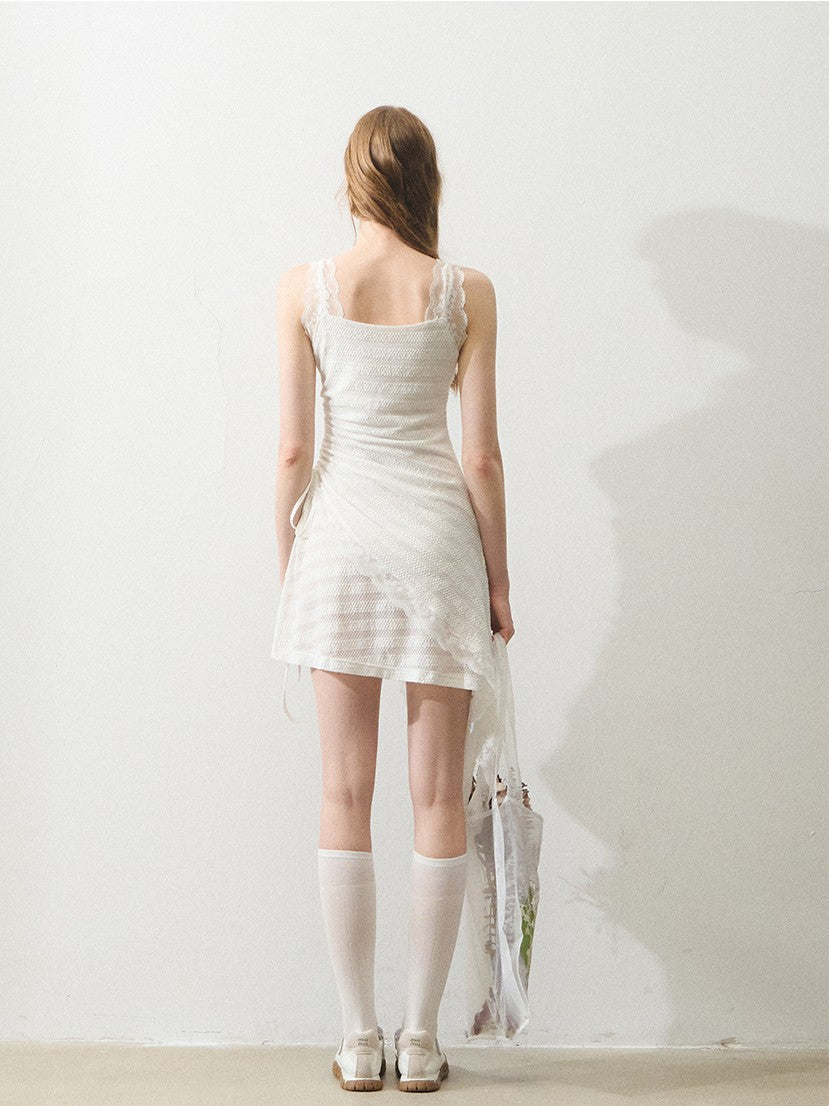 "自由的午后" Afternoon Ease Knit & Slip Dress Set