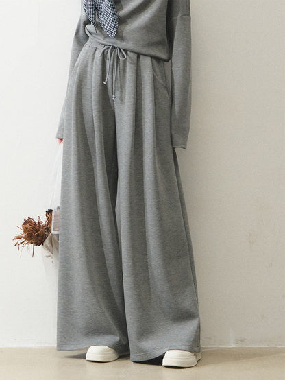 "灰调解构" The Eloise Soft Structure Silk-Cotton Suit Set