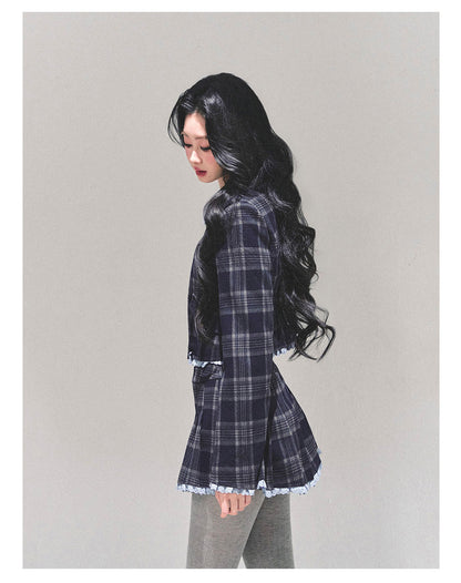 少也眼 "Proust Blue" American-Style Quilted Winter Set 665223