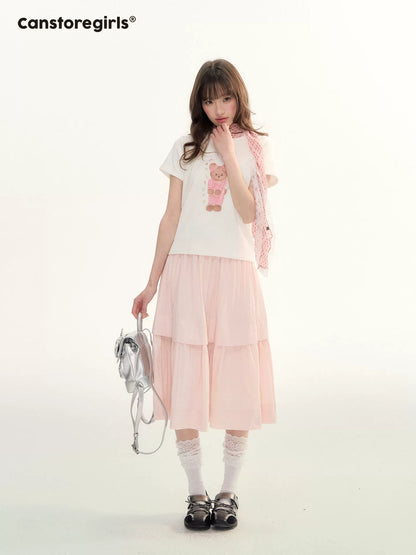 "Bear Pajama Party" Teddy Knit Tee LL2026036