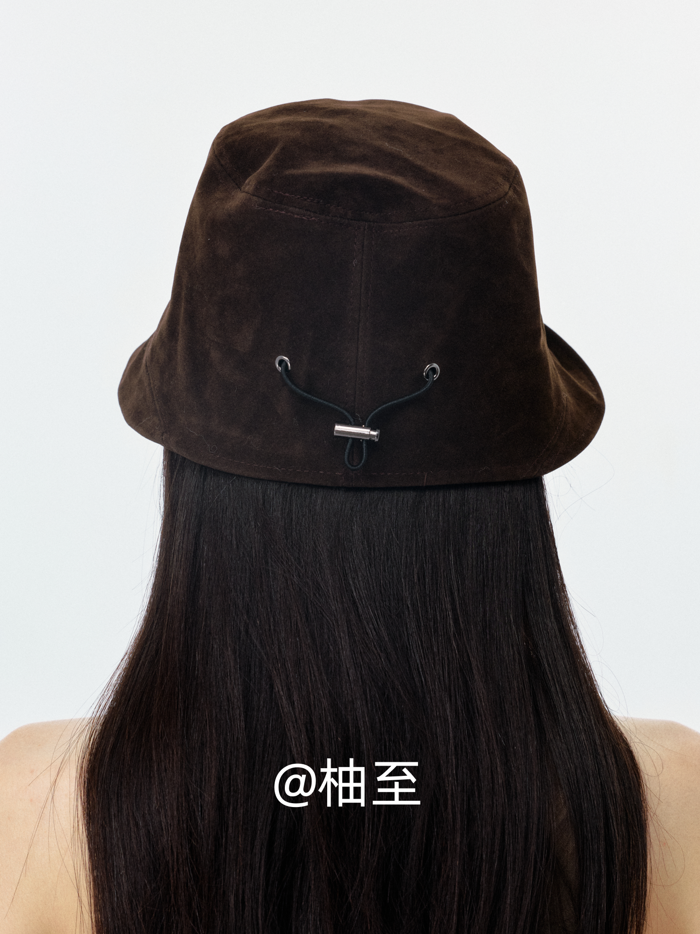 Suede Bucket Hat – Mocha Brown Wide Brim Hat