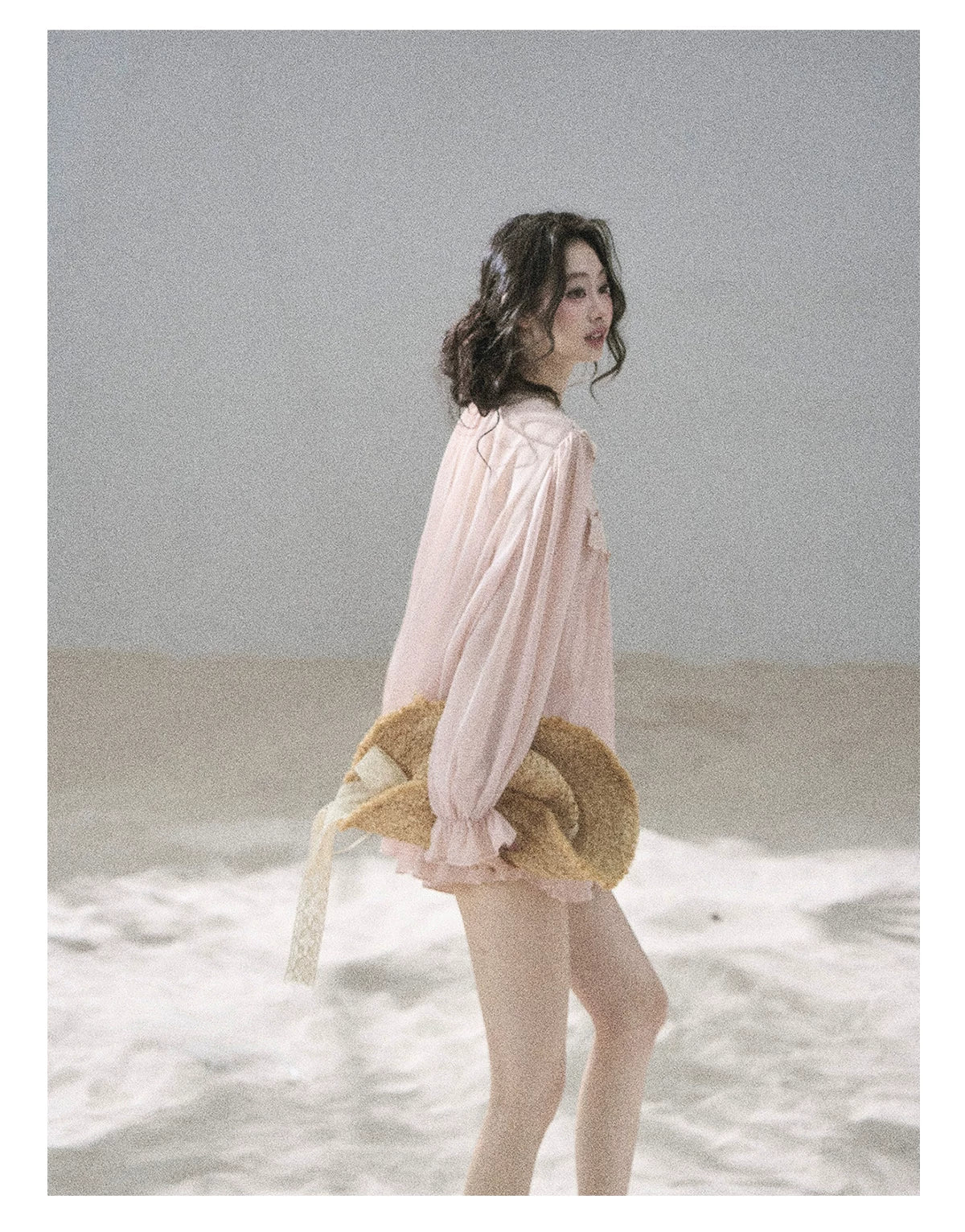 "Flowers on the Breeze" Blush Pink Top & Mini Skirt Two-Piece Set