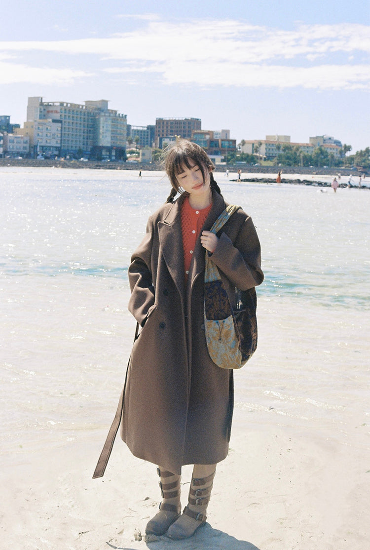 Zzouu - Maillard Style Temperament Coat