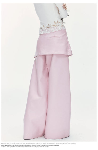 24olvides - Pink Faux Shearling Stand Collar Jacket