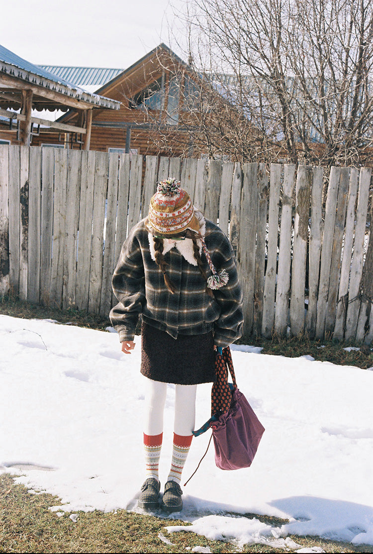 Zzouu - Melaleuca Plaid Coat